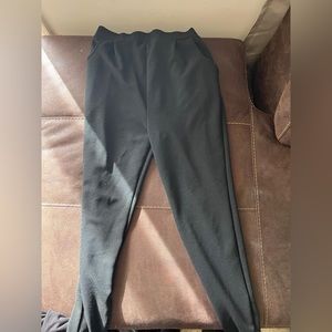 Maternity dress pants black
